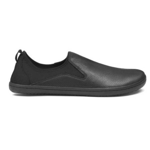 Vivo barefoot Other - Vivo Barefoot Slyde Shoes Mens 15 Black Geniune Leather Slip On Comfort NEW
